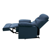 Sillón reclinable móvil Arcadia de 35" de ancho tapizado en tela