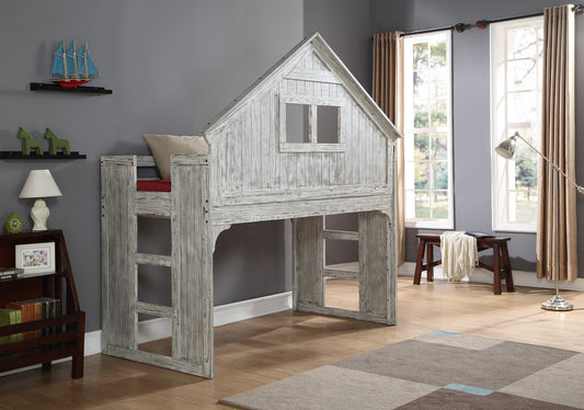 Club House Loft con cama doble con ruedas