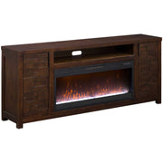 42” Hargis Media Console with Built-In Electric Fireplace