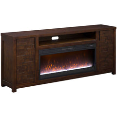 42” Hargis Media Console with Built-In Electric Fireplace