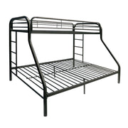 Tritan Twin XL/Queen Bunk Bed - Black
