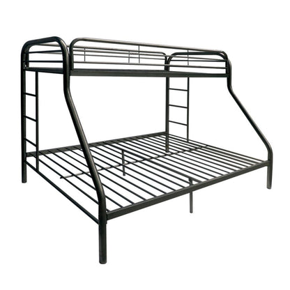 Tritan Twin XL/Queen Bunk Bed - Black