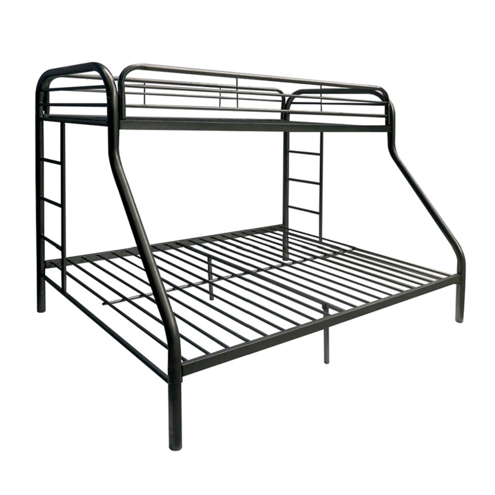 Tritan Twin/Full Bunk Bed - Black