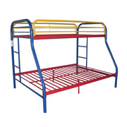 Tritan Twin/Full Bunk Bed - Rainbow