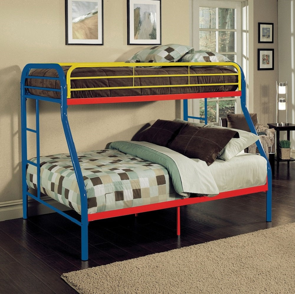 Tritan Twin/Full Bunk Bed - Rainbow