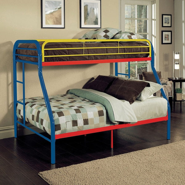 Tritan Twin/Full Bunk Bed - Rainbow