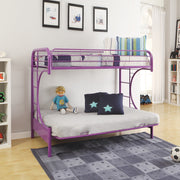 Eclipse Teenager Metal Futon Bunk Bed (T/F)