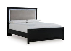 Raechalla Full Upholstered Panel Bed
