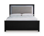 Raechalla Full Upholstered Panel Bed