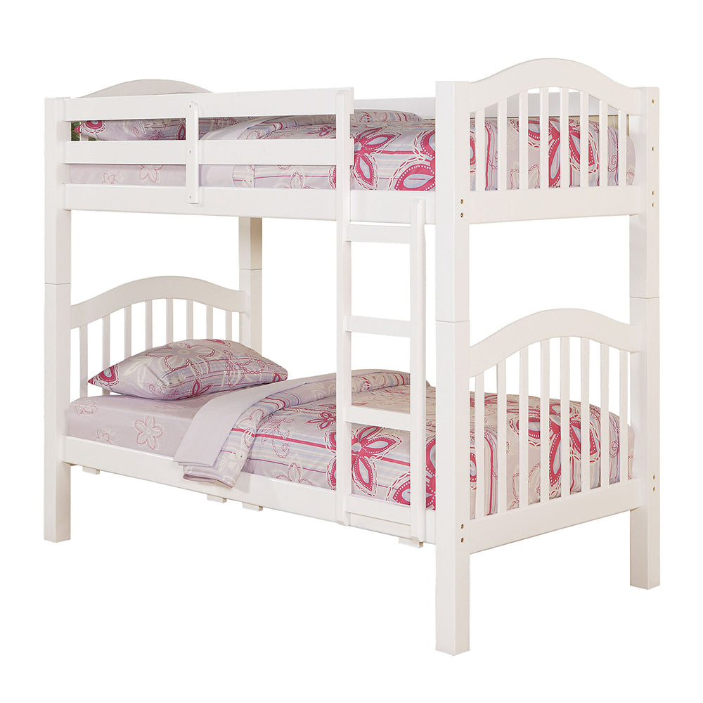 Heartland Twin/Twin Bunk Bed - White