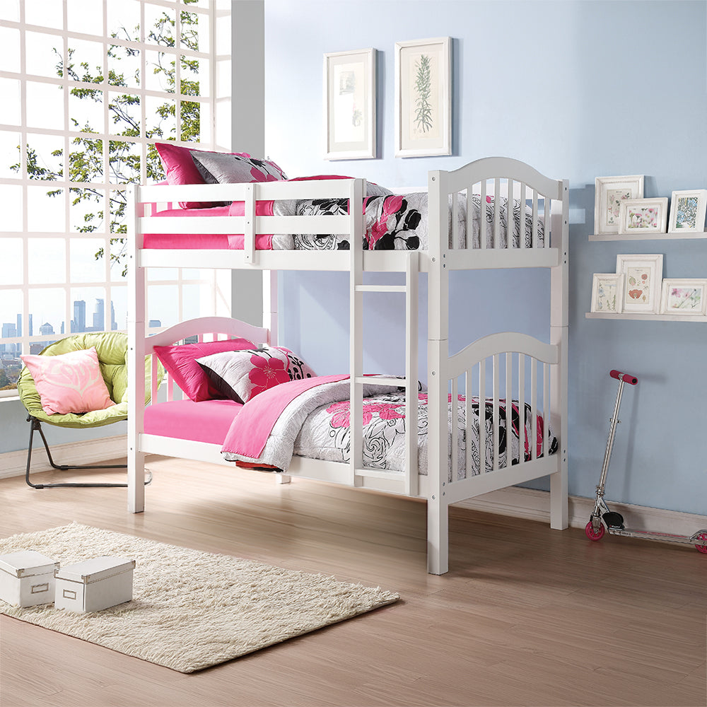 Heartland Twin/Twin Bunk Bed - White