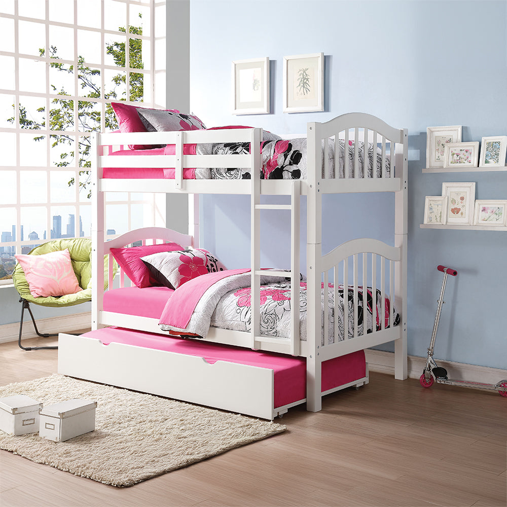 Heartland Twin/Twin Bunk Bed - White