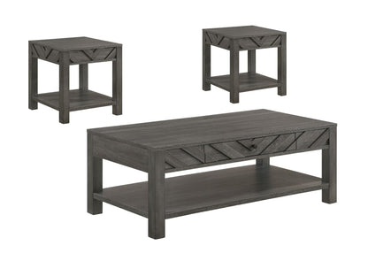 Valor 3PC Cocktail Table Set