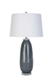 Crystal Breeze Art Glass & Crystal Table Lamp (Case Pack 2)