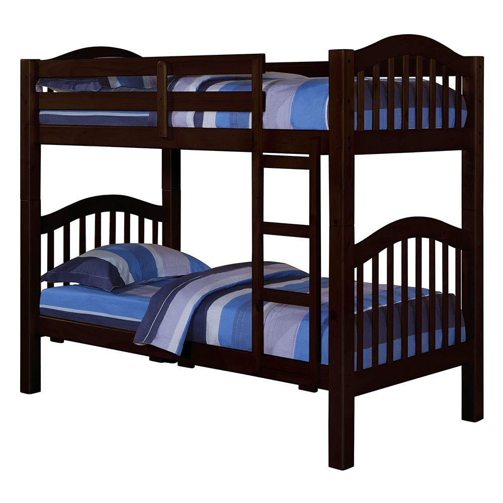Heartland Twin/Twin Bunk Bed - Espresso