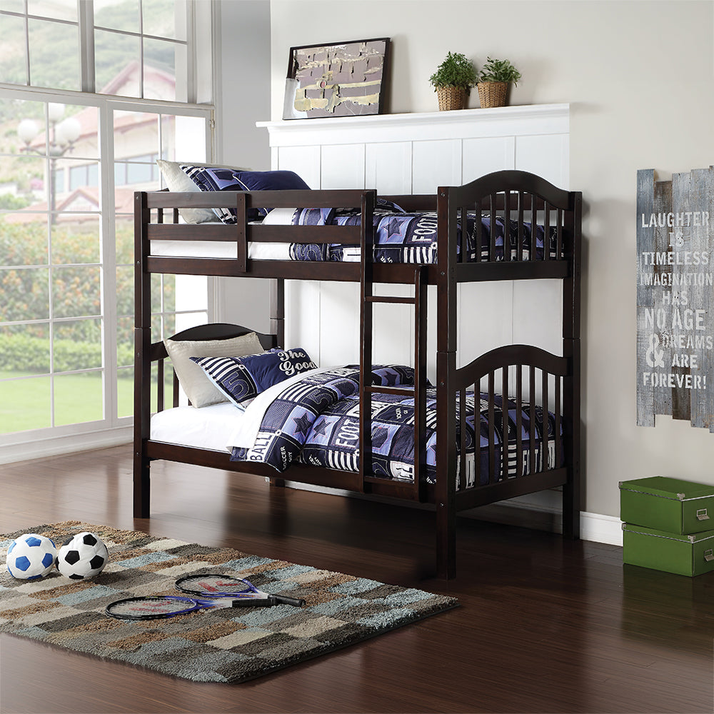 Heartland Twin/Twin Bunk Bed - Espresso