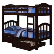 Heartland Twin/Twin Bunk Bed - Espresso