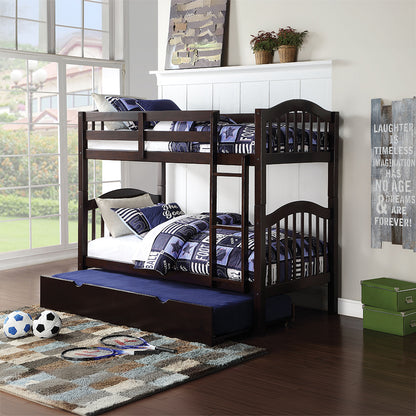 Heartland Twin/Twin Bunk Bed - Espresso