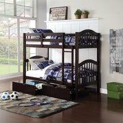 Heartland Twin/Twin Bunk Bed - Espresso