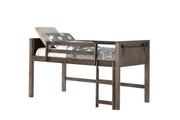 Barn Door Low Loft Bed