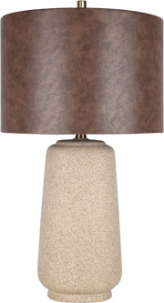 Rustic Harmony Ceramic Table Lamp (Case Pack 2)