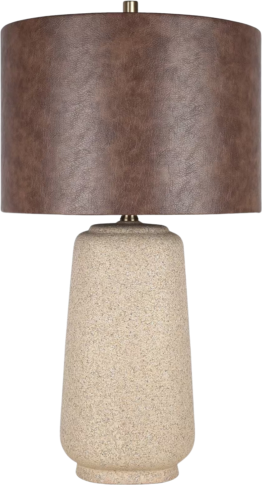Rustic Harmony Ceramic Table Lamp (Case Pack 2)
