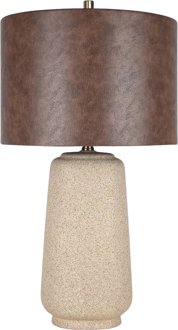 Rustic Harmony Ceramic Table Lamp (Case Pack 2)