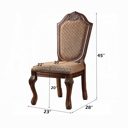 Chateau De Ville 45"H Upholstered Side Chair (Set-2)
