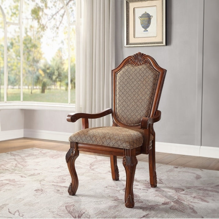 Chateau De Ville 45"H Upholstered Arm Chair (Set-2)