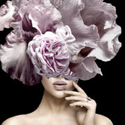 ''Pink Peonie'' Tempered Glass