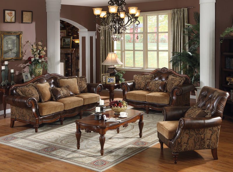 Dreena 93"L Sofa with 5 Pillows