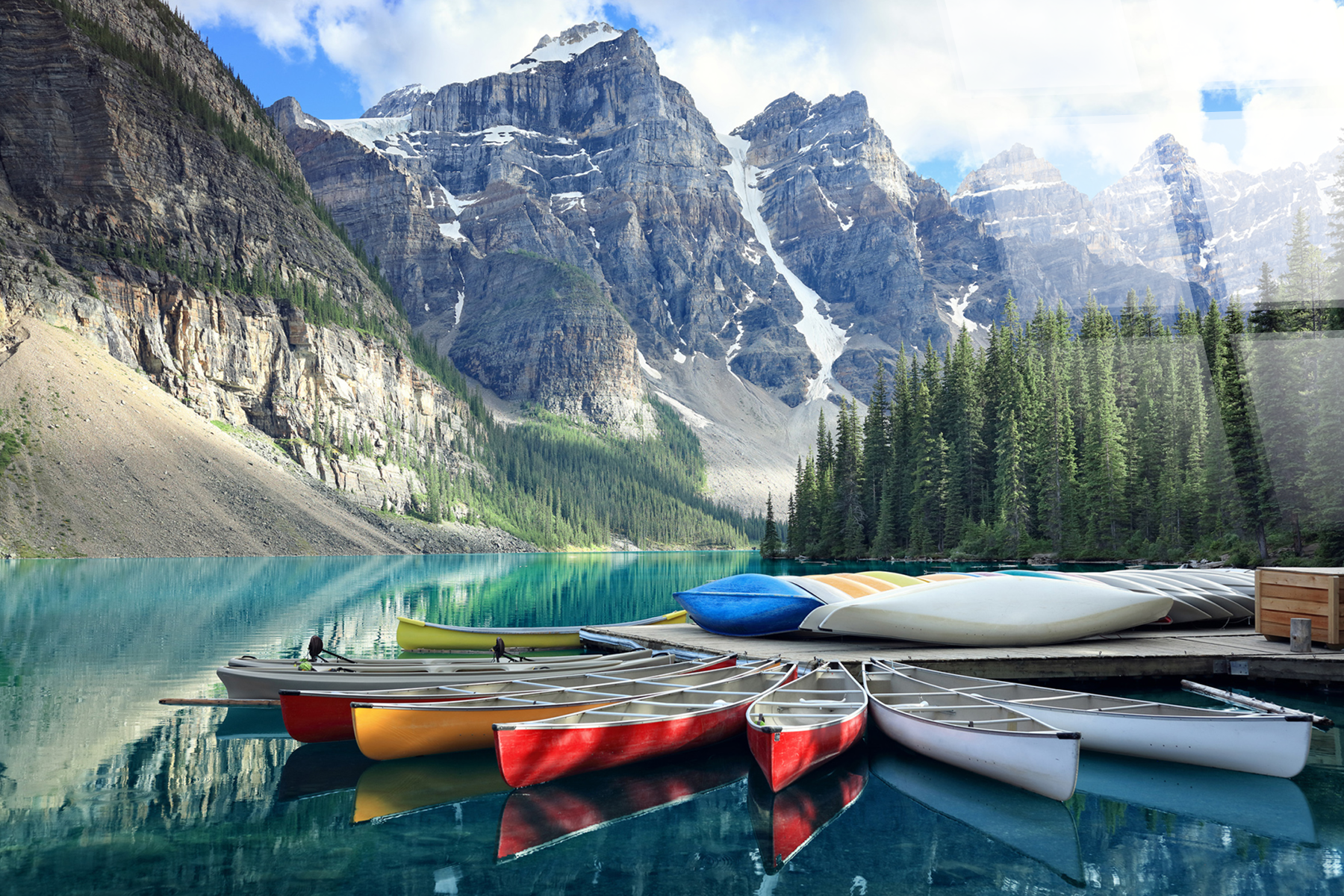 Tranquil Reflections Tempered Glass
