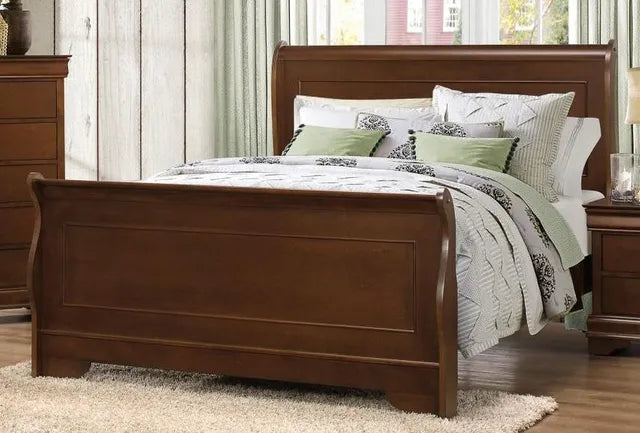 Abbeville Brown Cherry Bed