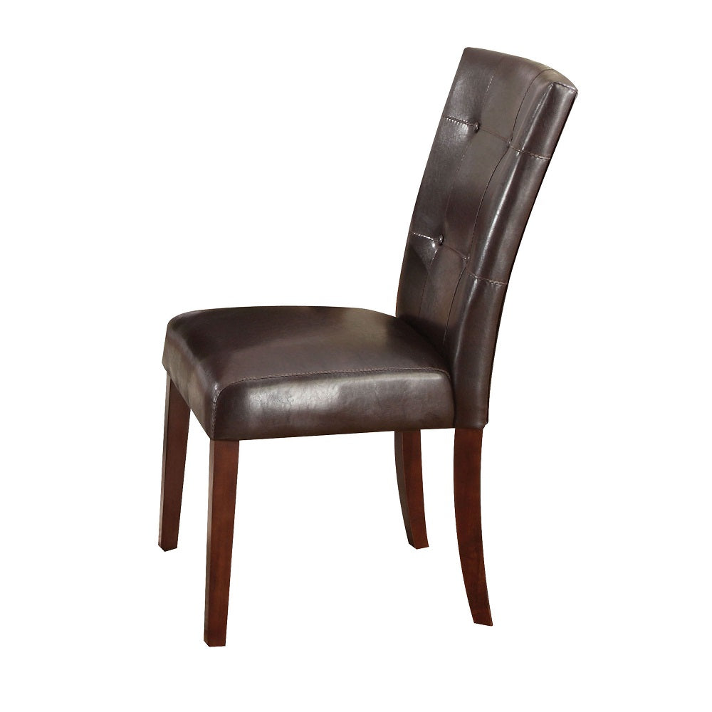 Silla auxiliar tapizada Britney de 40" de alto (juego de 2)