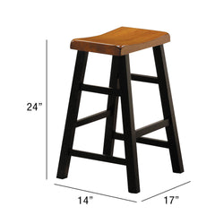 Juego de mesa Gaucho Square de 91 cm de largo, 5 piezas, altura de mostrador