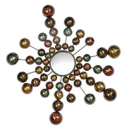 ''Copper Starburst Art'' Metal Wall Art