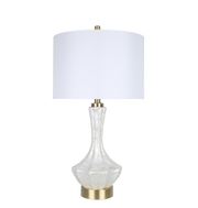 Crystal Shell Capiz Shell & Metal Table Lamp (Case Pack 2)