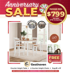 Gesthaven 6PC DRM Counter Package + Free 5PC Accessories Set