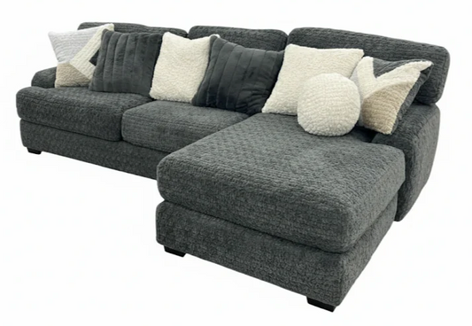 Loveseat &amp; Chaise 2PC Sectional Set