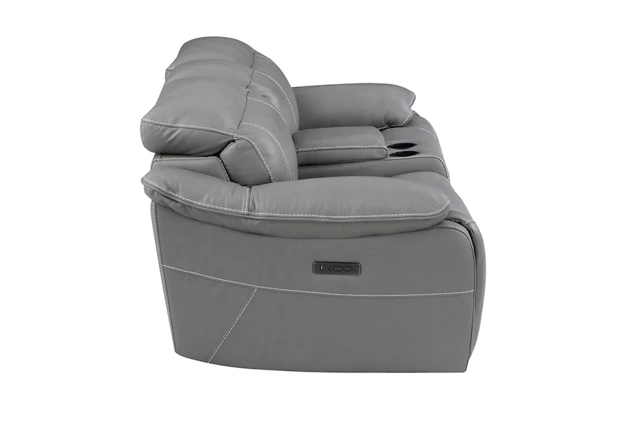 Loveseat reclinable eléctrico dual Alpine
