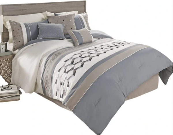 Bailey 7PC Queen Comforter Set