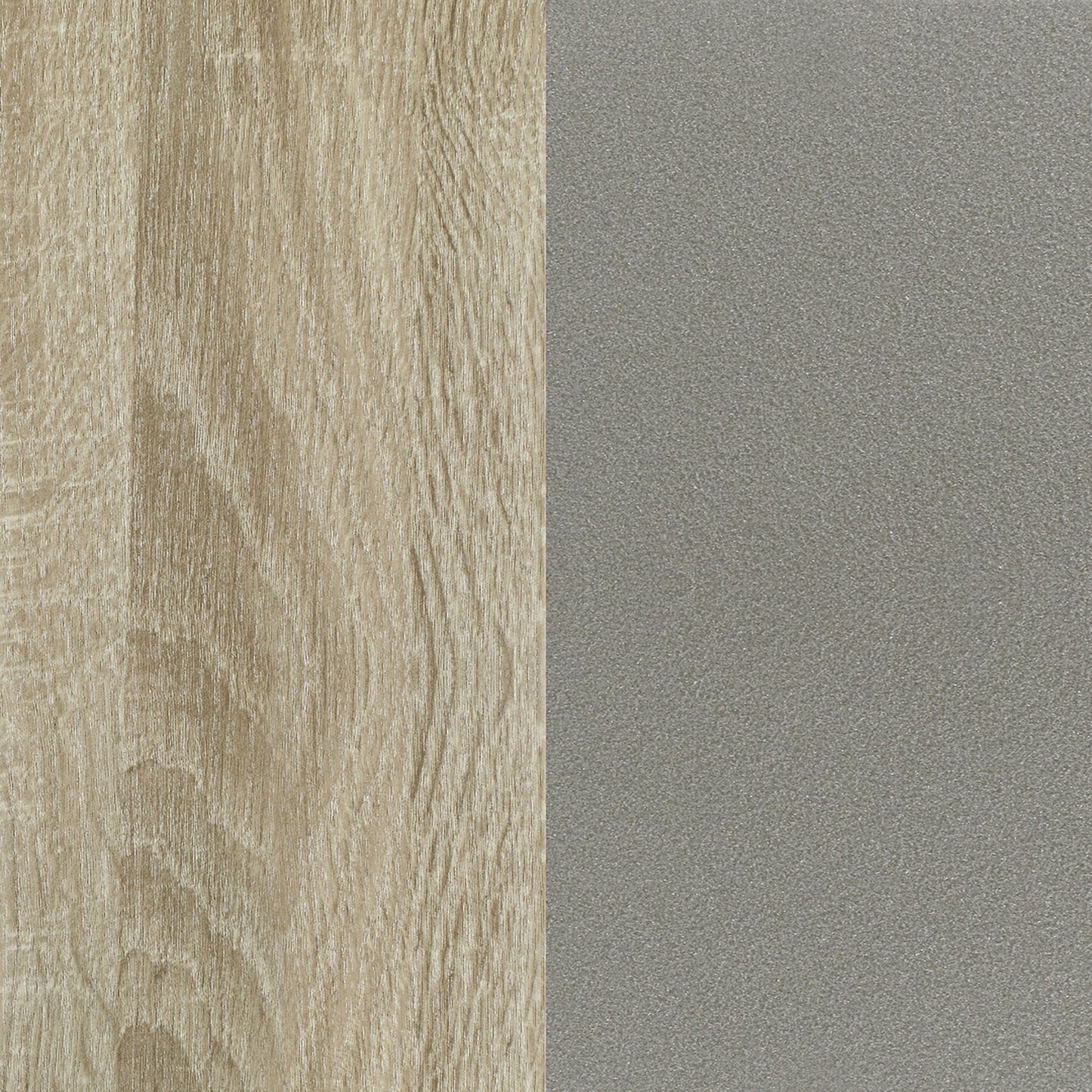 Juego de mesa de comedor rectangular Anna oscura