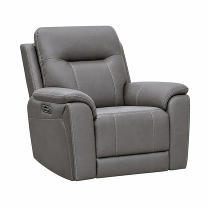 Zero Gravity Power Recliner with Air Massage 3-Zone Heat &amp; Wireless Charging