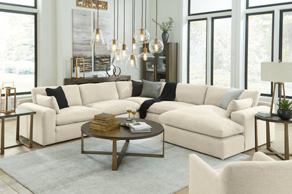 Seccional Elyza con chaise longue