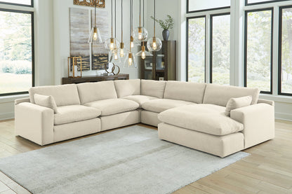 Seccional Elyza con chaise longue