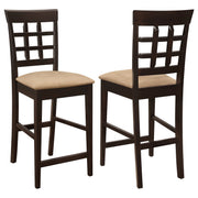 Silla de mostrador Gabriel Cappuccino (juego de 2)