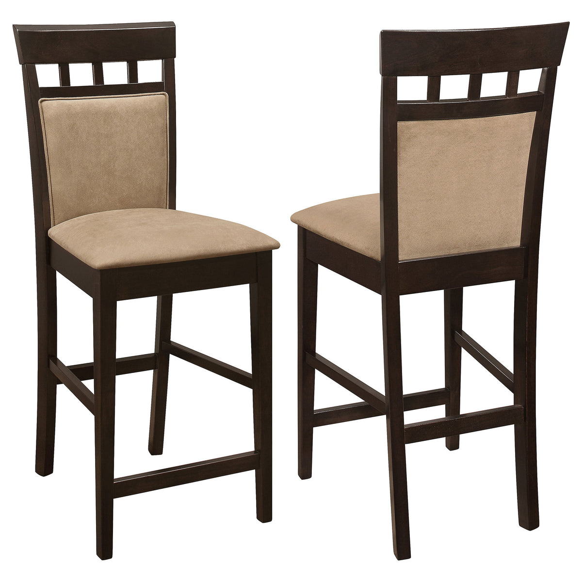 Gabriel Counter Chair Cappuccino (Set of 2)