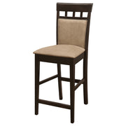 Silla de mostrador Gabriel Cappuccino (juego de 2)