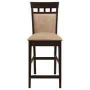 Gabriel Square Counter Height Dining Set Cappuccino