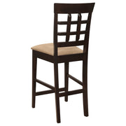 Gabriel Square Counter Height Dining Set Cappuccino